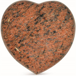 CO1515 - FULLY POLISHED GRANITE HEART - Sansone Collection