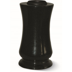 Vase tourné T55 en granit