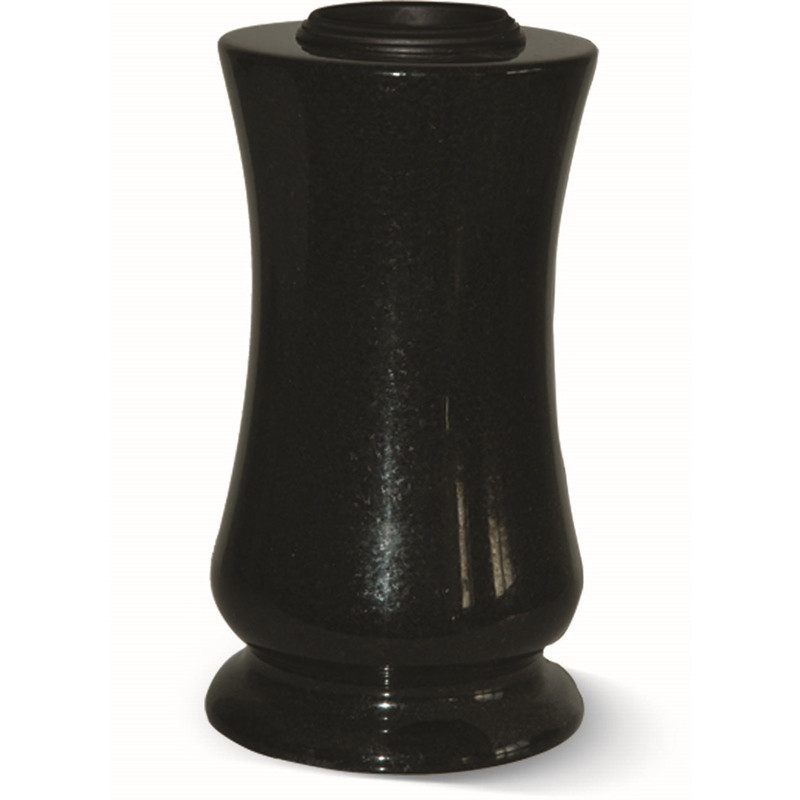T55 - TURNED GRANITE VASE - Sansone Collection T55 - TURNED GRANITE VASE - Sansone Collection