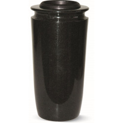 T56 - TURNED GRANITE VASE - Sansone Collection