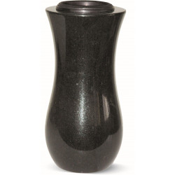 T58 - GEDREHTE VASE AUS GRANIT - Sansone Collection