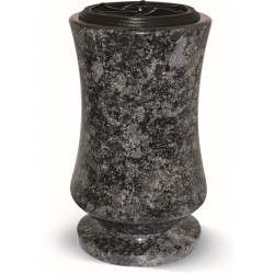 T53 - GRANITE TURNED VASE  -  Sansone Collection