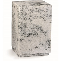 U35-00 - GRANITE URN WITH MOTIFS - Sansone Collection