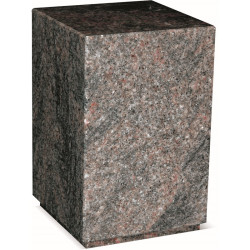 U35-00 - GRANITE URN WITH MOTIFS - Sansone Collection