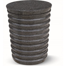 U37 - ORIGAMI : URNE TOURNEE EN GRANIT - Sansone Collection