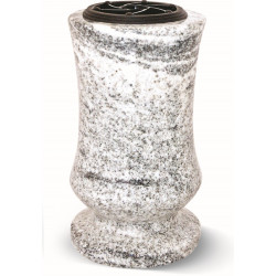 T52 - VASE TOURNÉ EN GRANIT - Sansone Collection