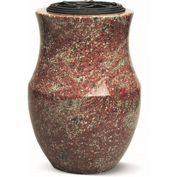 T37 - GRANITE TURNED VASE - Sansone Collection