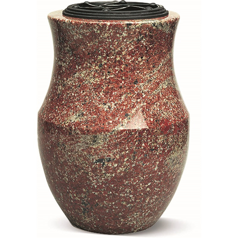 T37 - GRANITE TURNED VASE - Sansone Collection