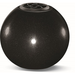 T5 - GRANITE SPHERICAL VASE - Sansone Collection