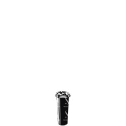 GP- INNER PLASTIC POT FOR GRANITE FUNERARY VASE - Sansone Collection