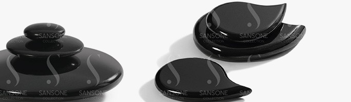 Granite memorial holder to be engraved and placed - Sansone Collection